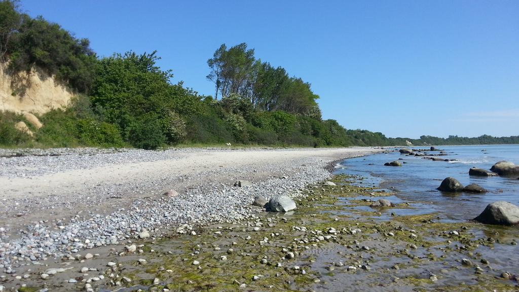 Ferienwohnungen Ruegen Findling Breege Buitenkant foto